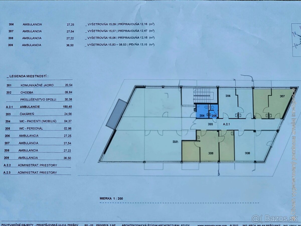 SUPER Prenájom:150,-EUR za kanceláriu v NOVOSTAVBE s energ.