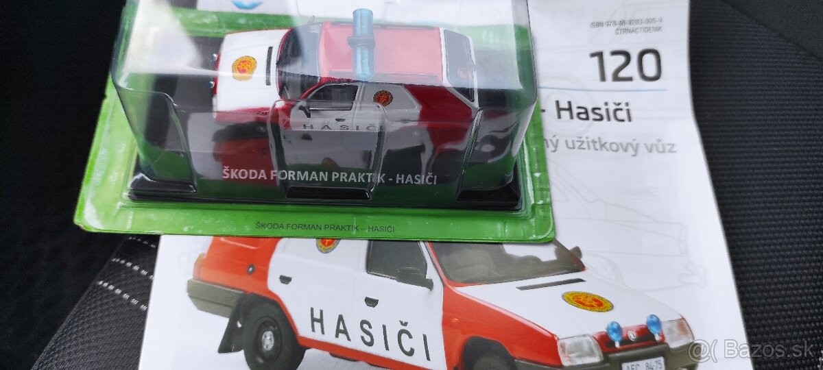 Škoda forman hasiči 1:43