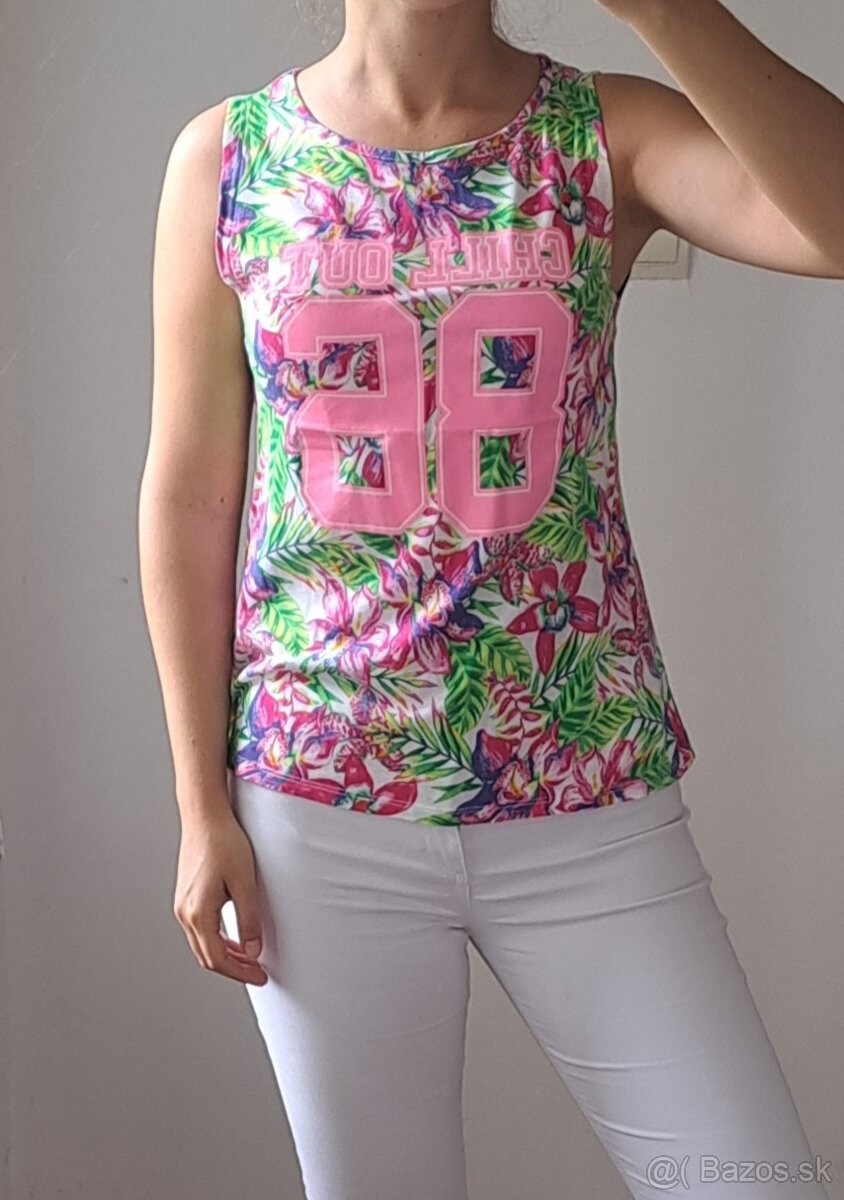 Dámske tielko s potlačou