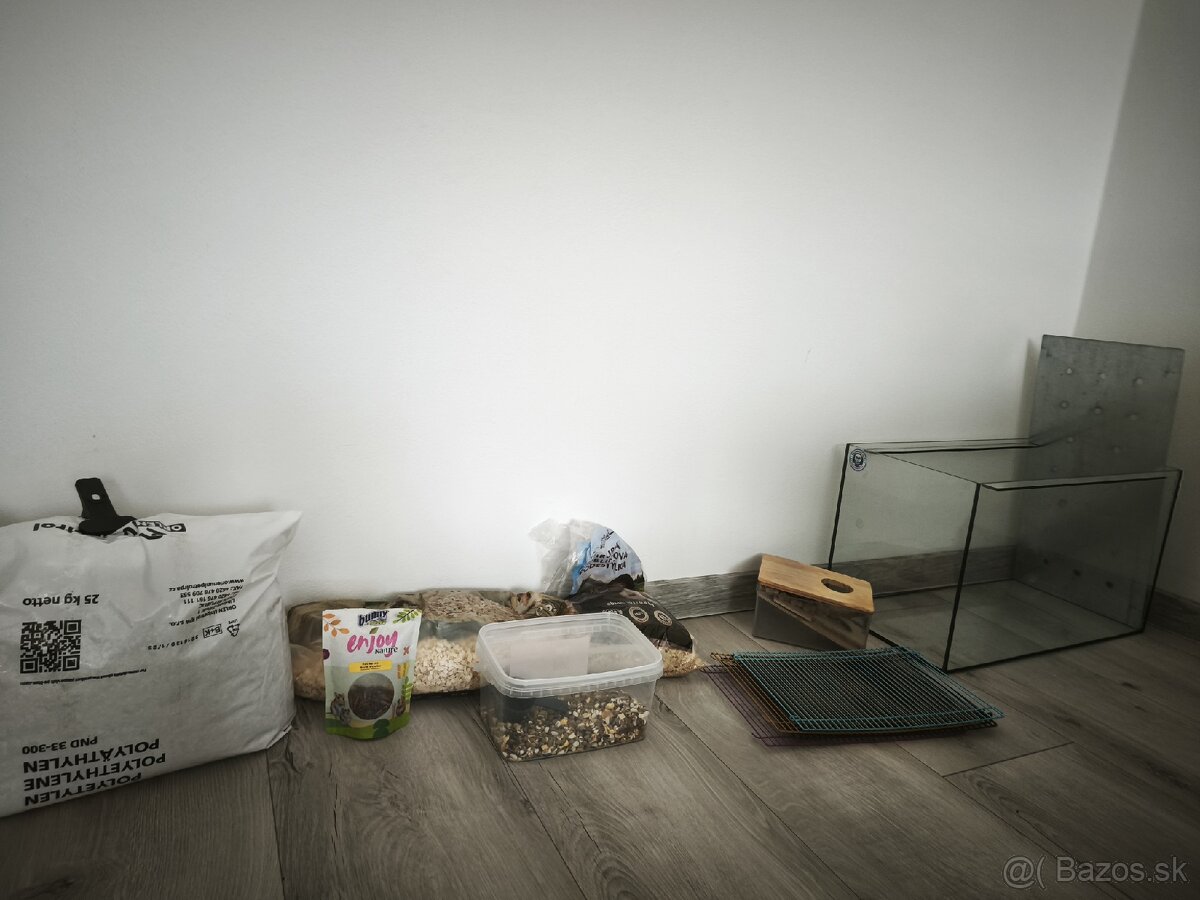 Akvárium pre hlodavce