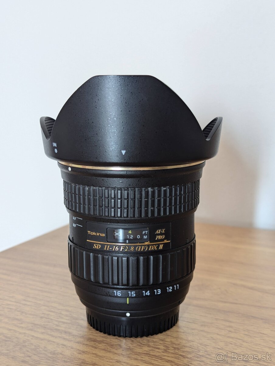 Tokina 11-16 mm f/2.8 DX pre Nikon