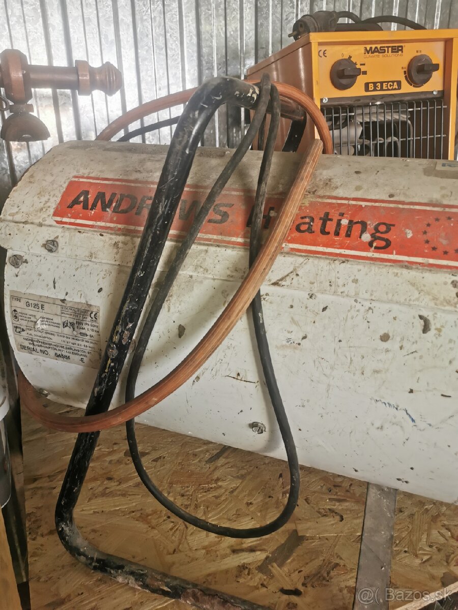 Plynový ohrievač Andrews heating g125e