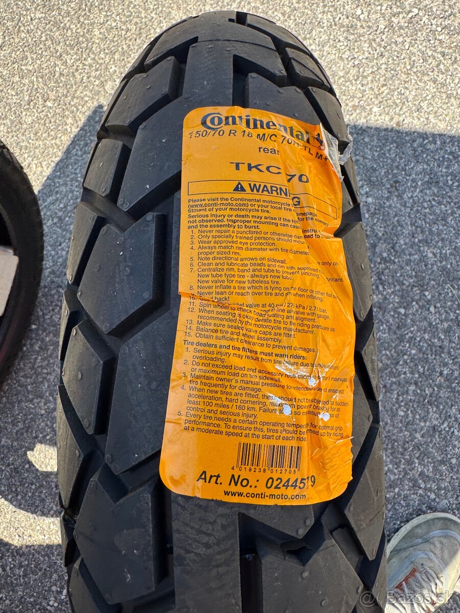 150/70R18 Continental