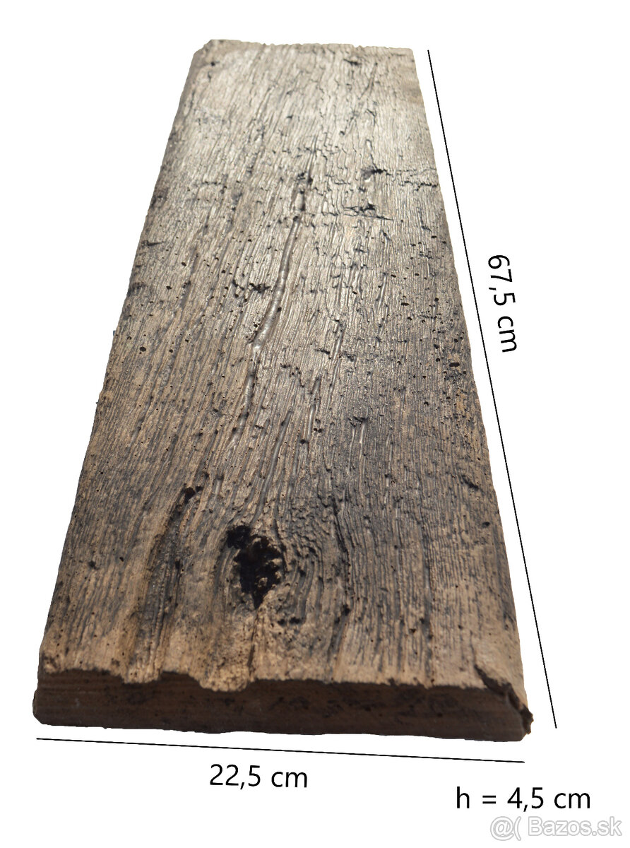 Dlažba imitácia dreva 68x23x4.5cm od 6.2,-EUR(ks)