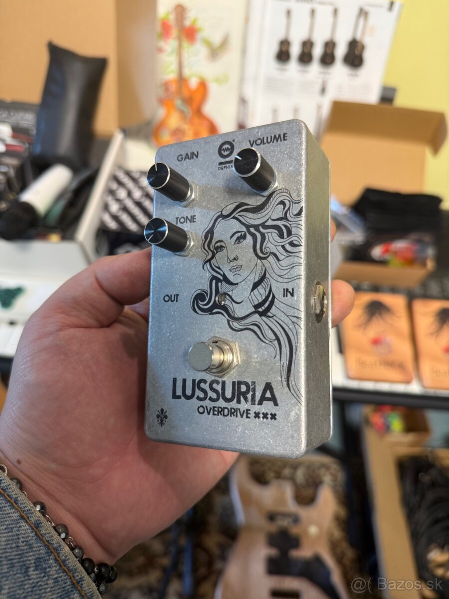 Predám overdrive gitarový pedal LUSSURIA Dophix