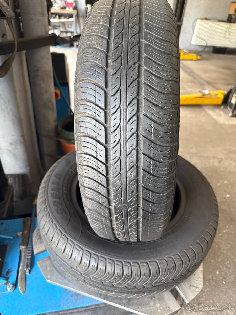Letné pneu 165/70 R13 2 ks viem aj prezuť