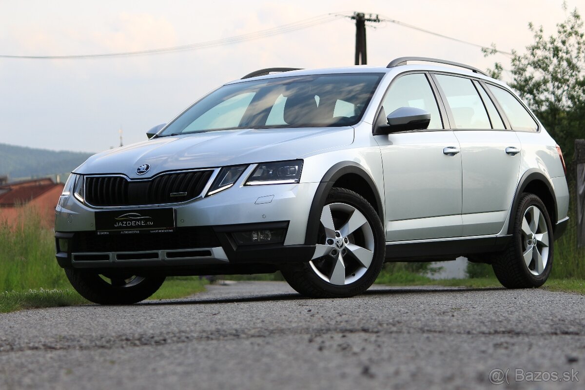 Škoda Octavia Combi SCOUT 2.0 TDI 135kw, DSG, 4x4 bez ADBlue