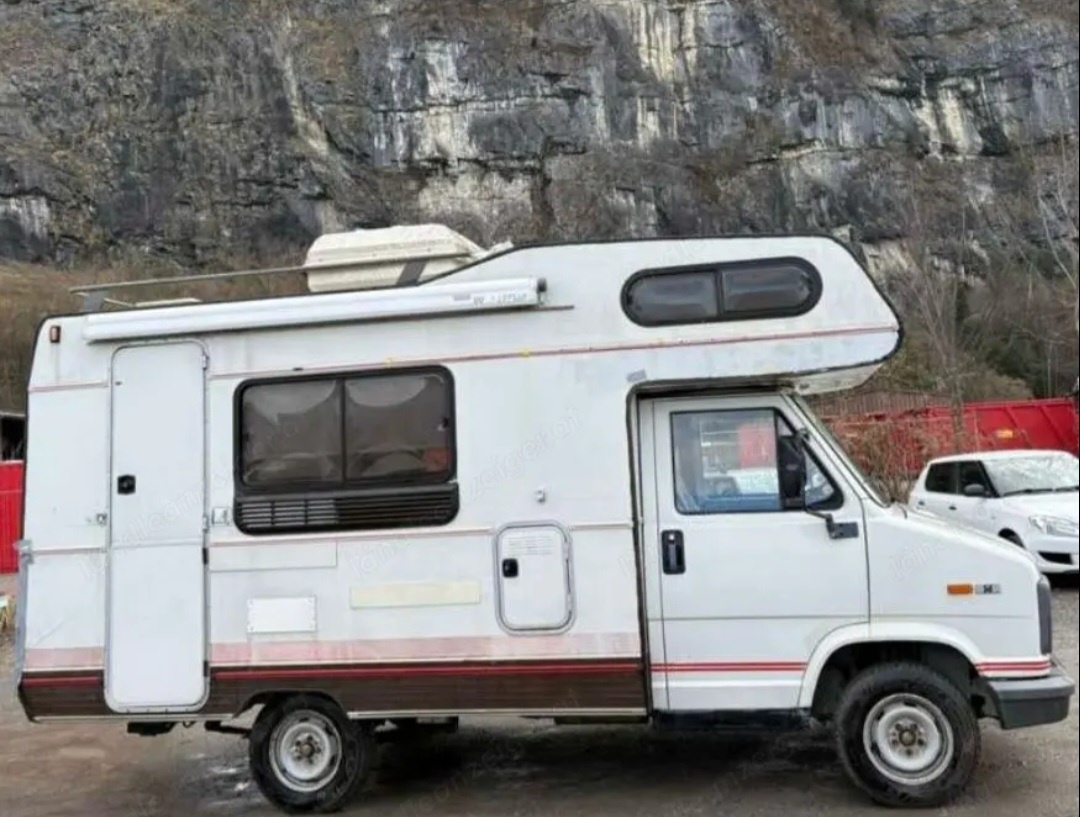 Obytná dodavka autokaravan fiat ducato