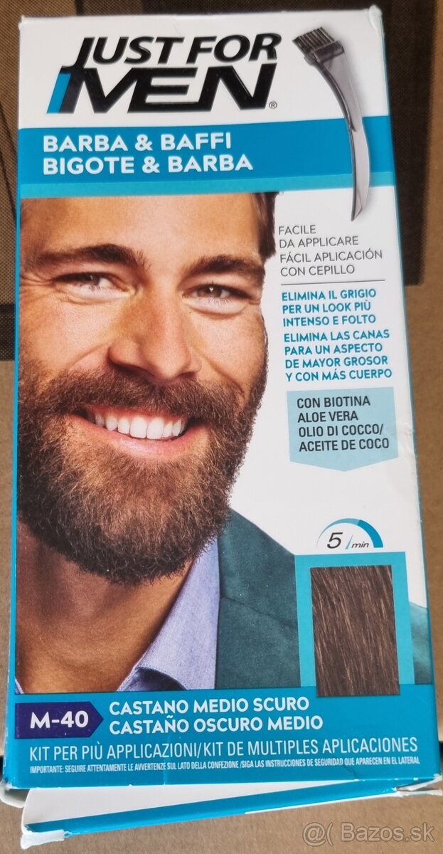 Predám farbu na fúzy a bradu