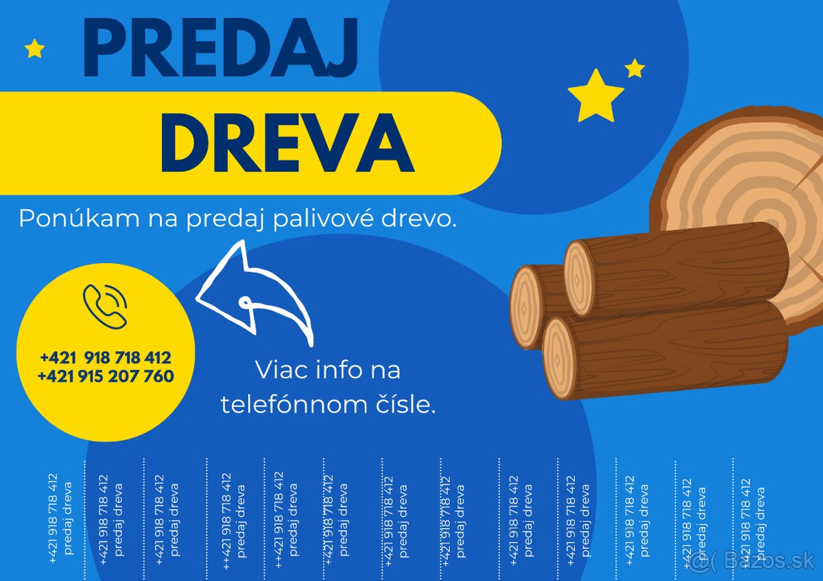 Predám palivové drevo