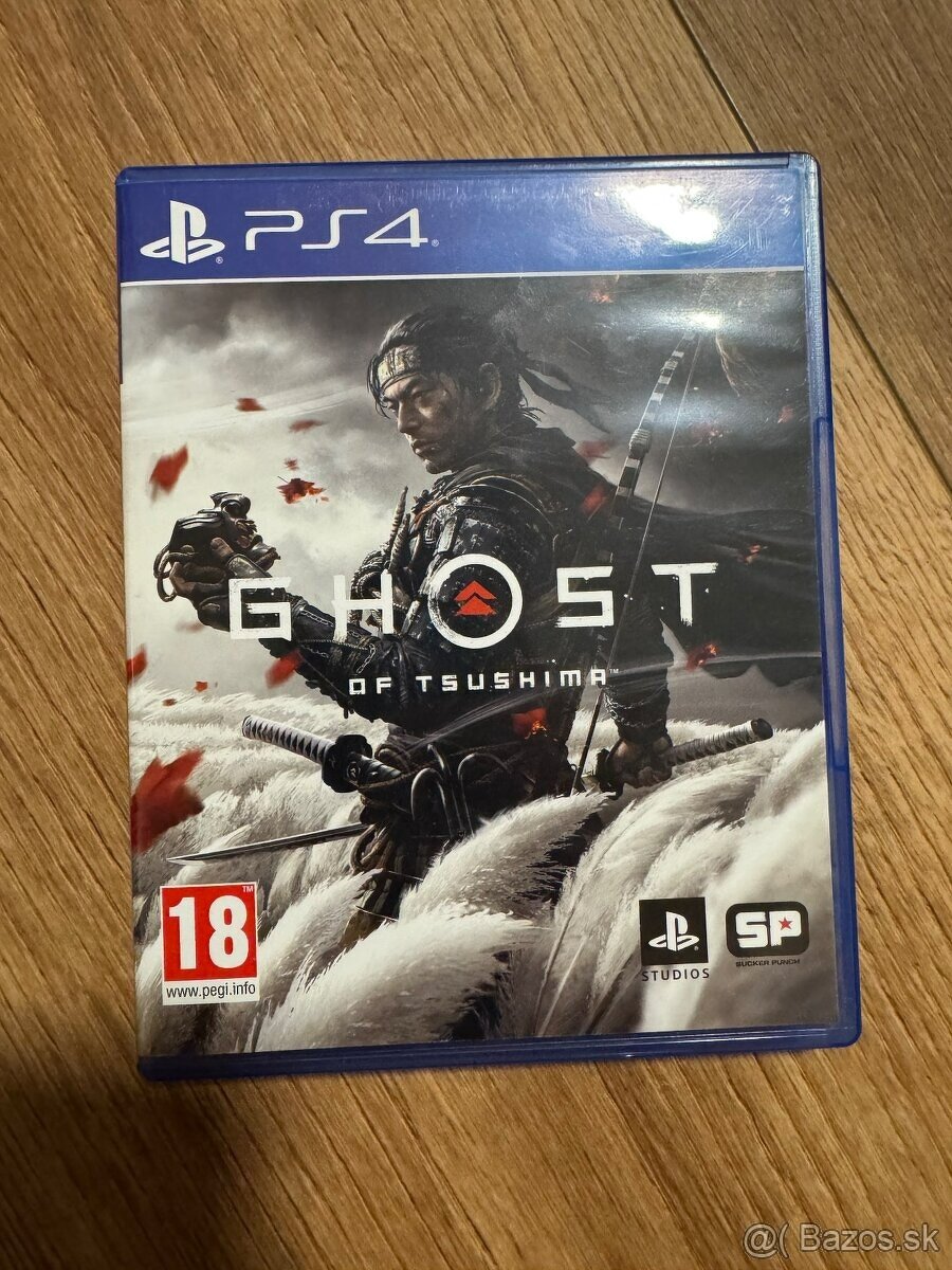 predám ghost of tsushima na playstation 4