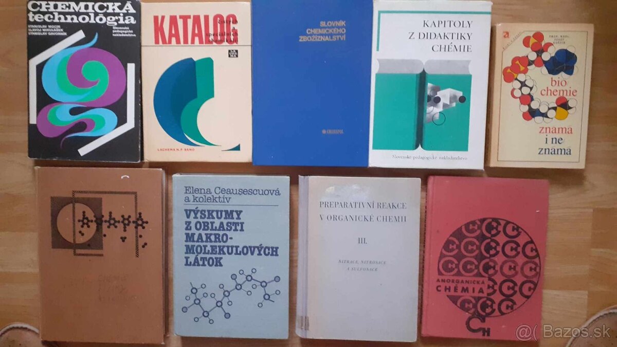 ODBORNÁ LITERATÚRA - CHÉMIA A INÉ