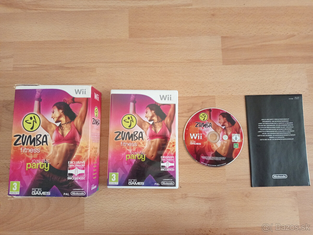 Nintendo WII hra hra Zumba Fitness
