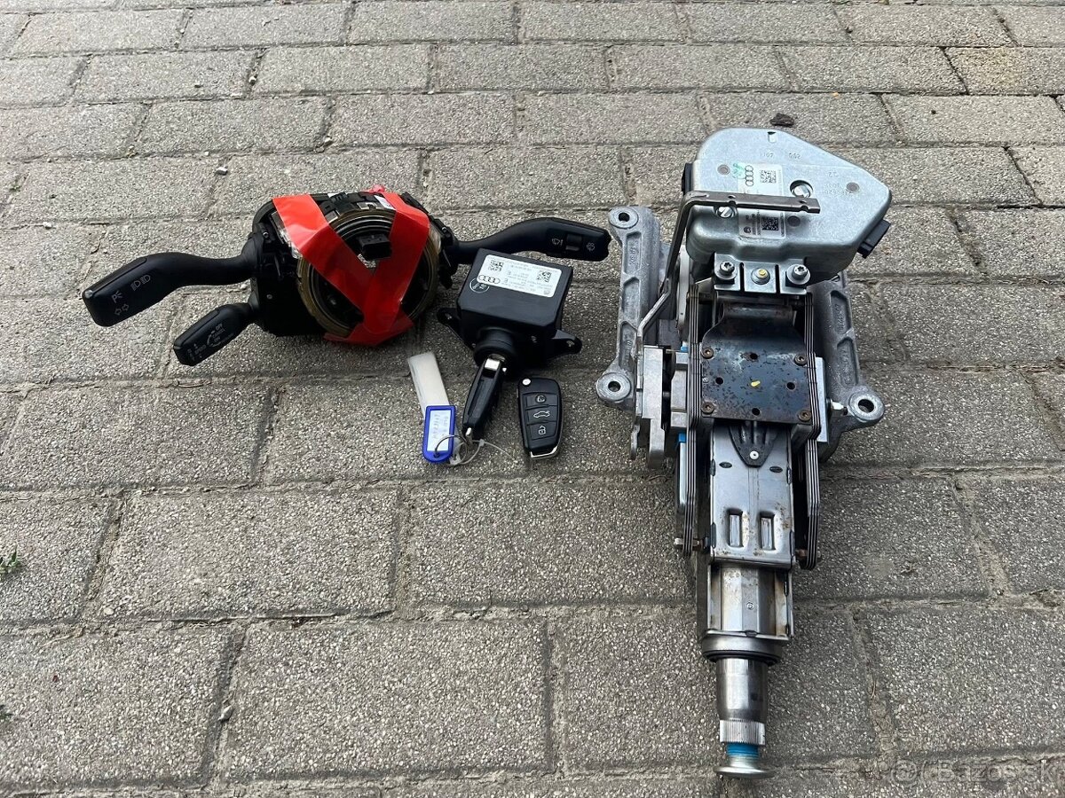 Audi a6c6 spínačka, zámok volantu, podvolant.krúžok✅