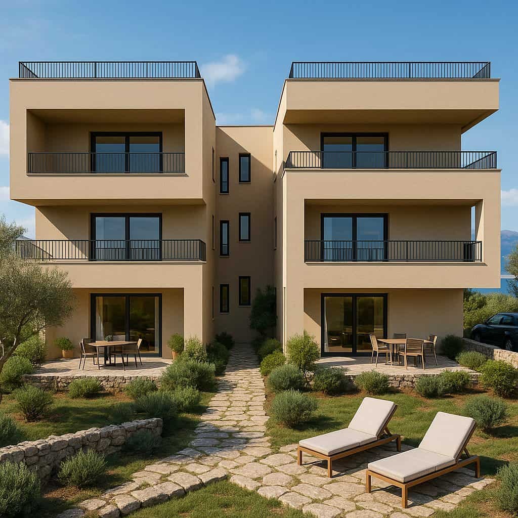 Investičné apartmány (Ražanac, Zadar, Chorvátsko)