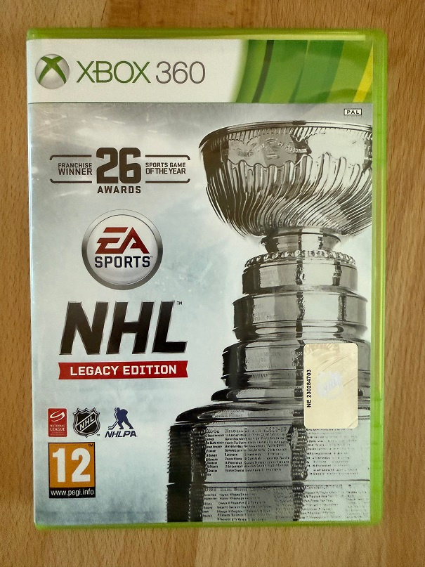 Originálne hry na xbox 360. NHL a Smack down 2007