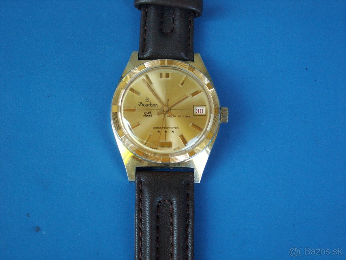 Hodinky Bourbon švajčiarske..