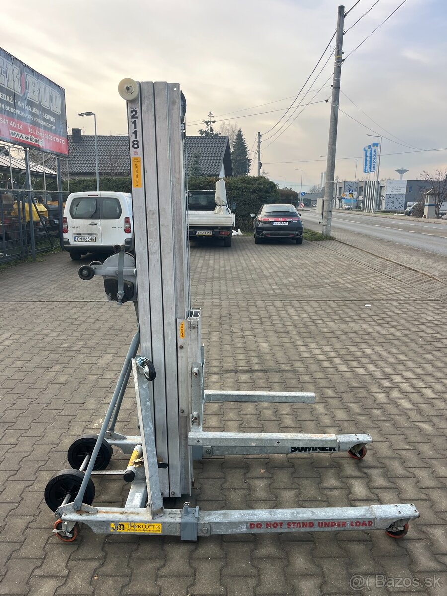 Materialova plosina výťah pre klimatizáciu SUMNER 2118 Genie