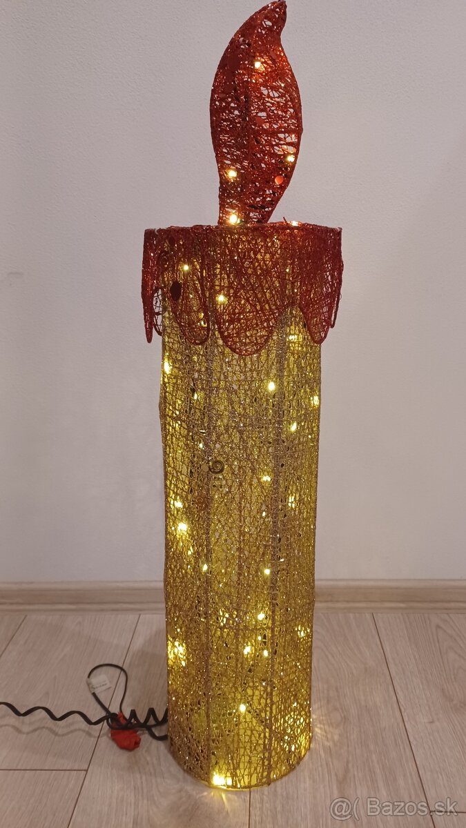 Vianočná ozdoba - sviečka