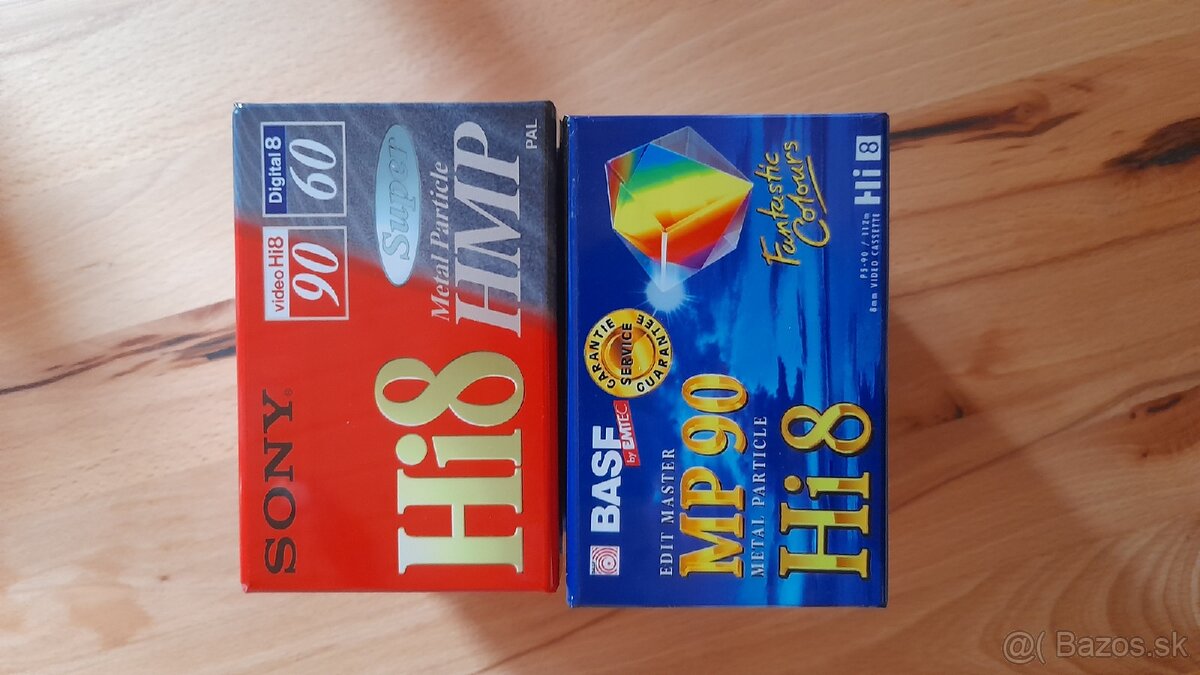 Kazeta do videokamery Hi8