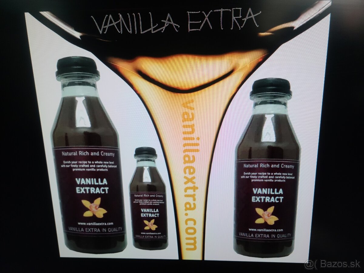 vanilkovy extrakt / vanilkova pasta
