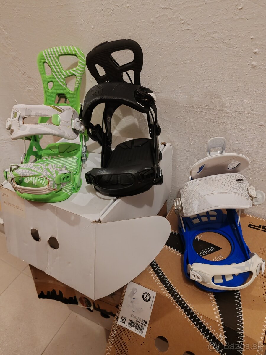 Nové viazania na snowboard