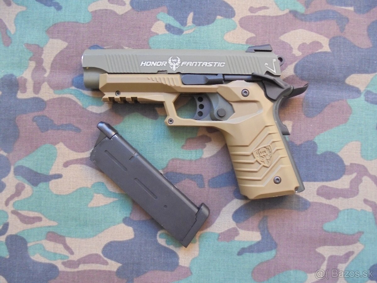 HFC Colt 1911 tactical gas GBB full metal.