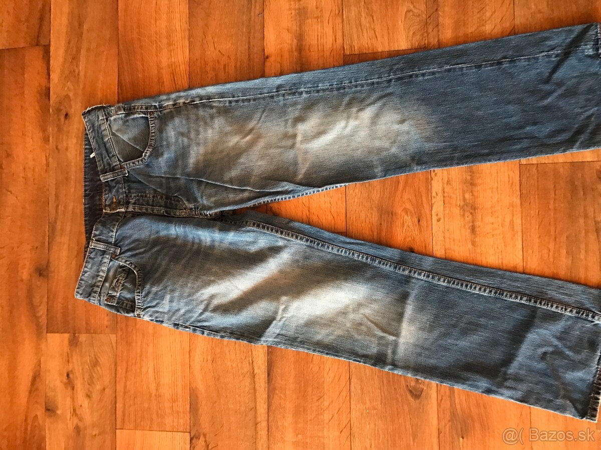 TOMMY HILFIGER originál pánske rifle w43/l32