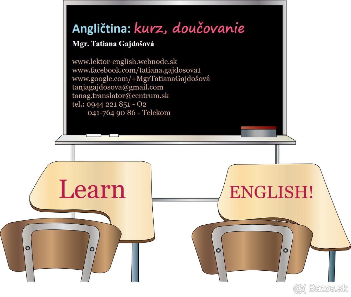 Angličtina - kurz, doučovanie