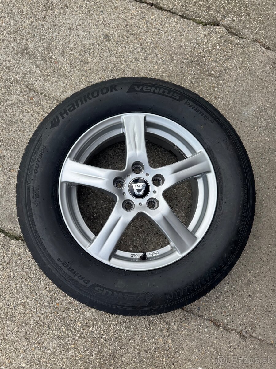 elektrony 5x114,3 r16 et48 dacia duster