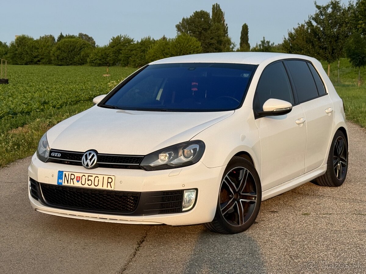 VW Golf 6 1.6tdi GTD packet