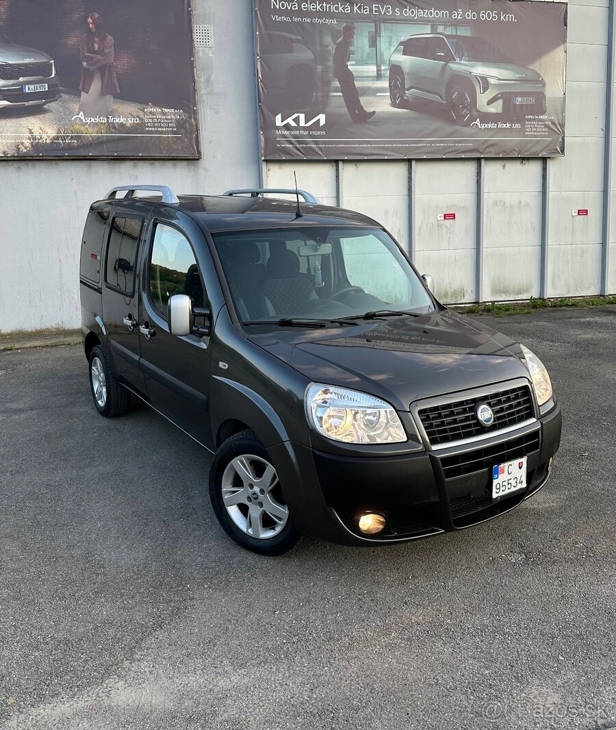 Fiat Doblo 1.9 Multijet 8V 88kw/120PS Malibu Edition,Ťažné