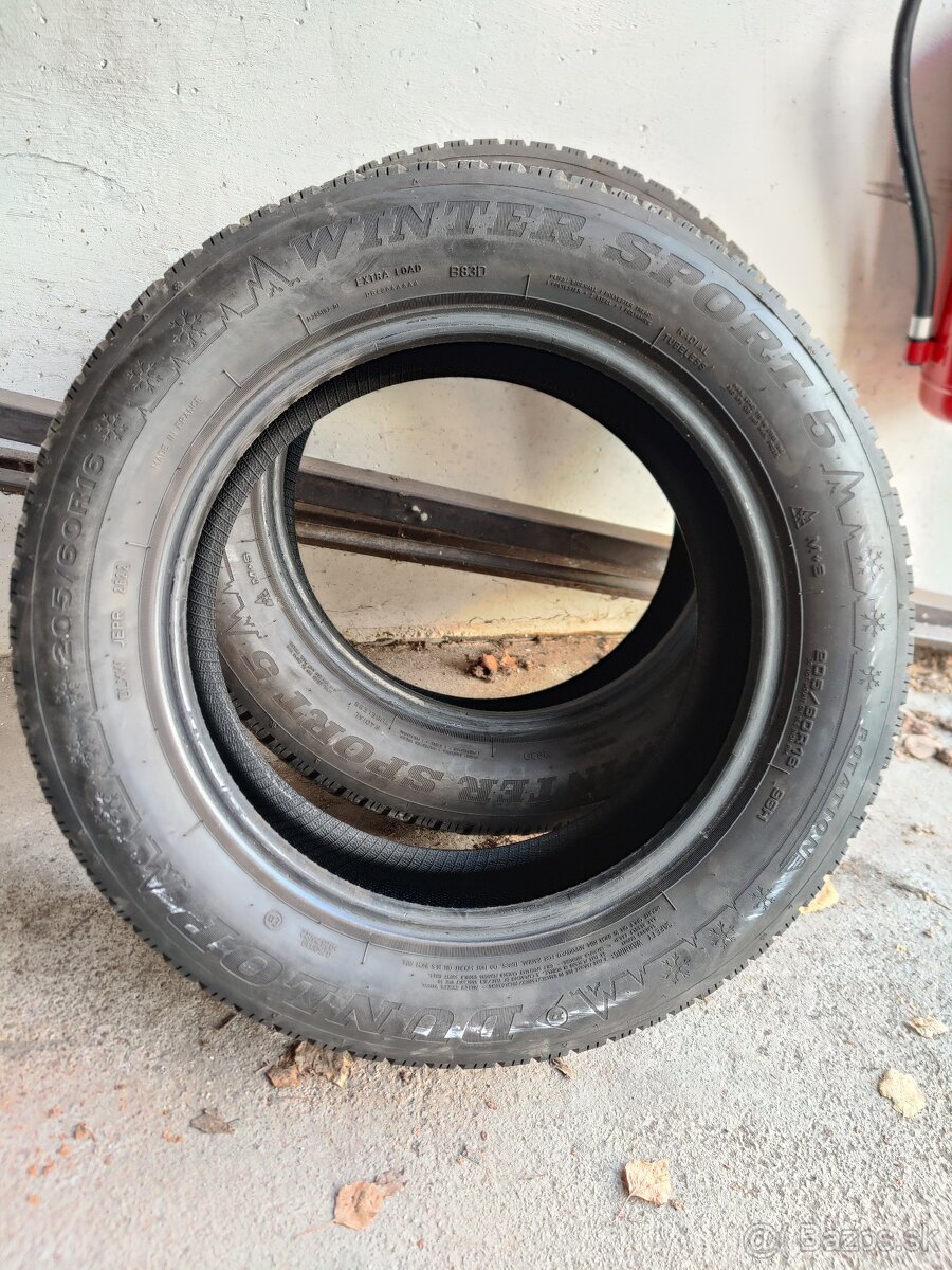 Zimné pneu Dunlop Winter Sport 5 205/60/R16