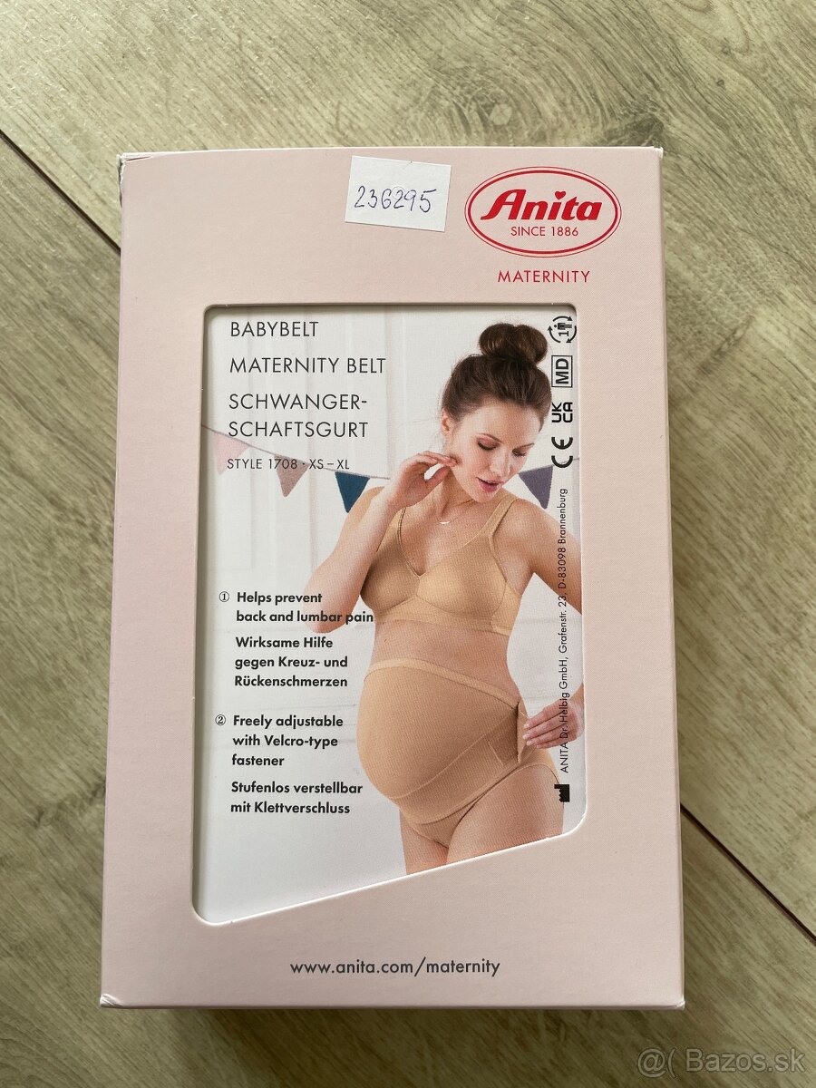 Tehotenský podporný pás Anita 1708