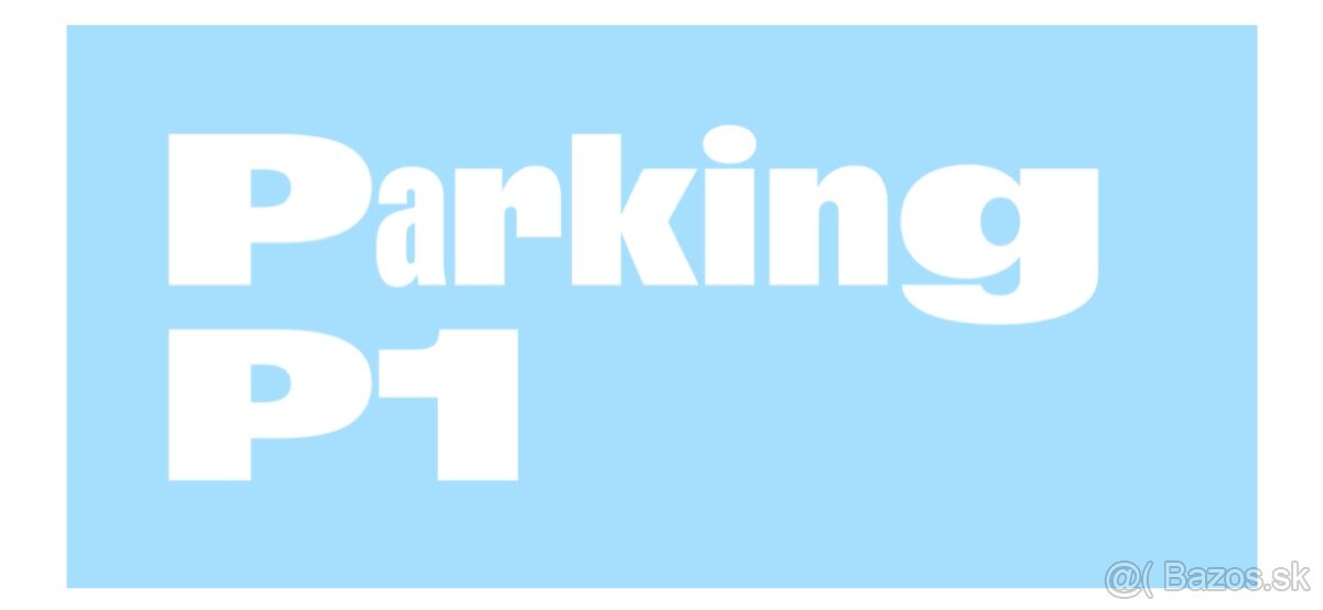 KÚPIM Parking P1 na Pohoda 2025