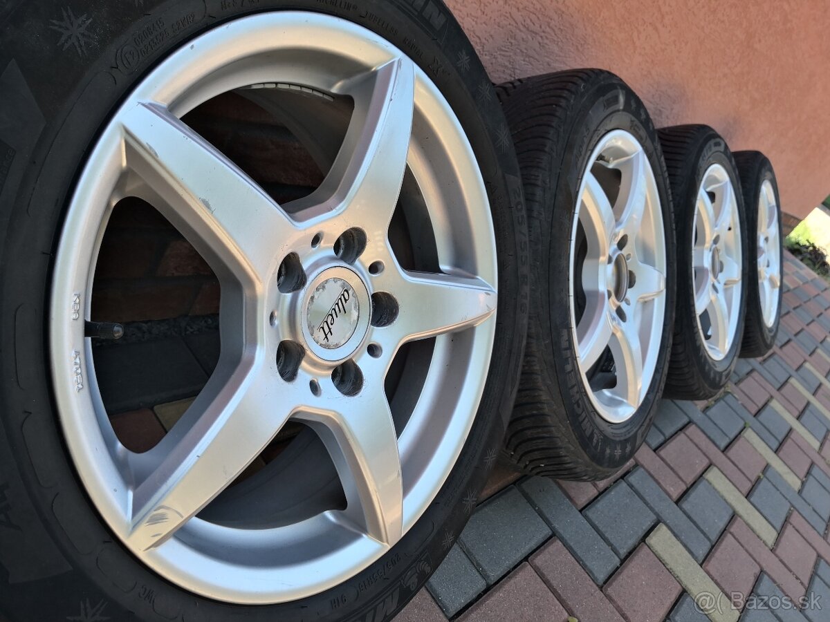 Hliníkové disky elektróny 5x112mm, 7Jx16