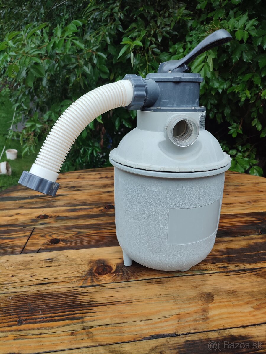 Piesková filtrácia na bazén