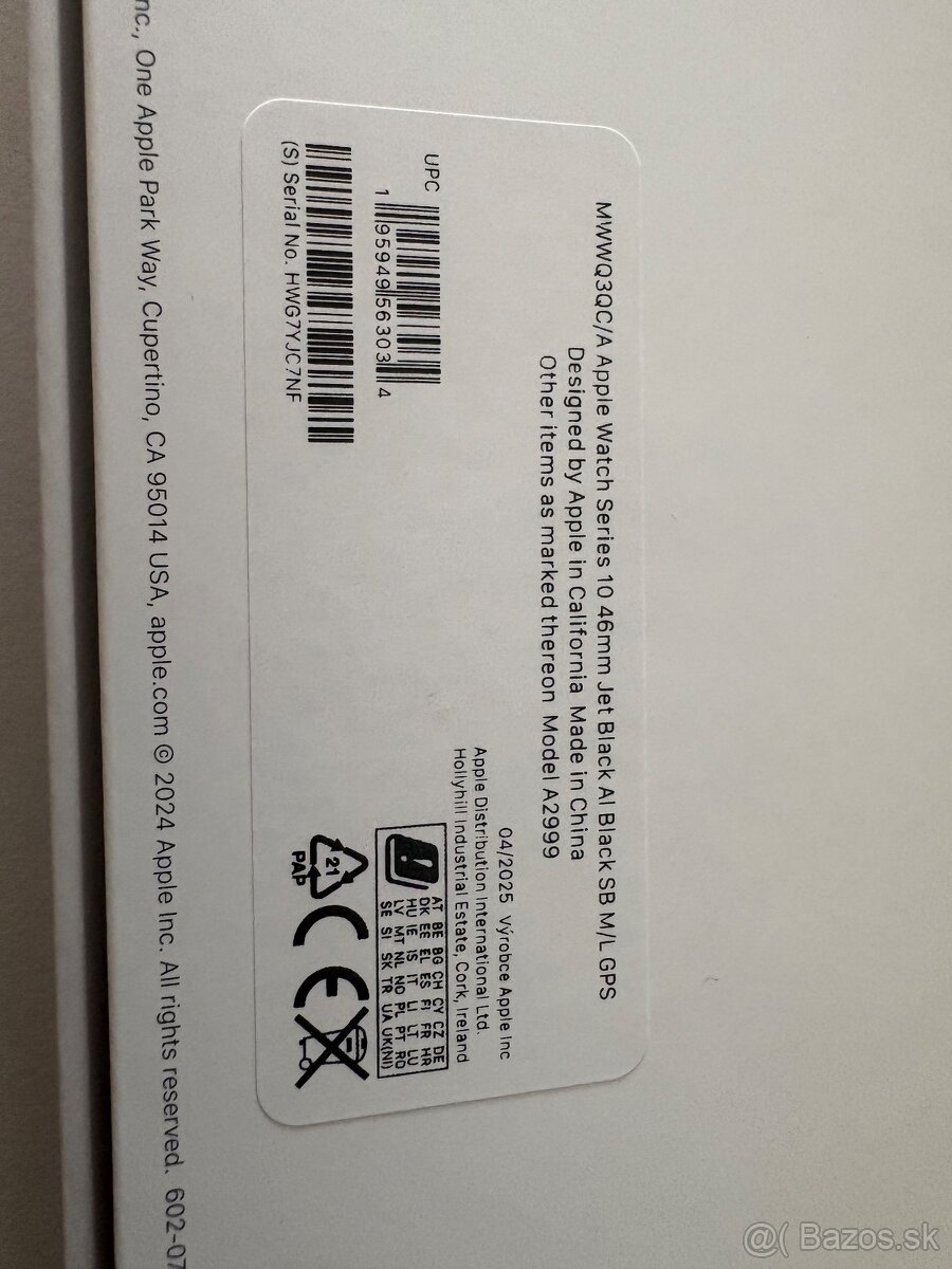 Predam Apple Watch 10 46 mm
