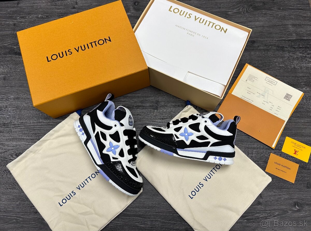 Louis Vuitton tenisky SKATE komplet balenie