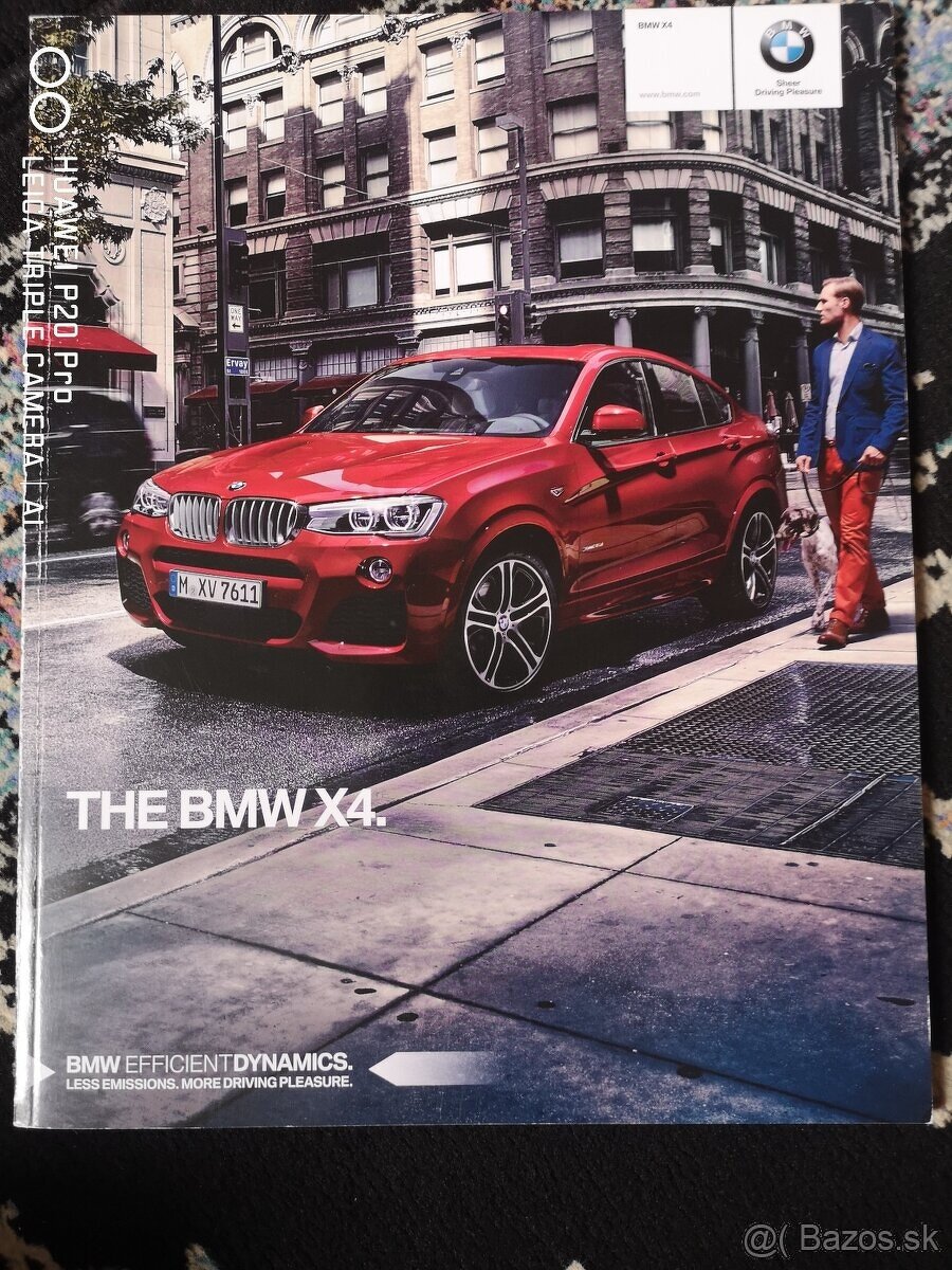 🎯✨Predám katalóg BMW X4 F26 🚗📘