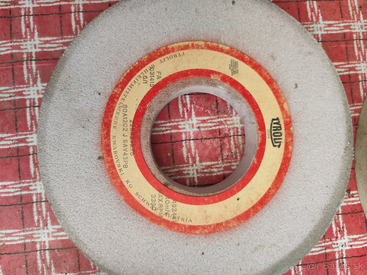 Brúsny kotúč Tyrolit / Swarovski 225×15×76 mm