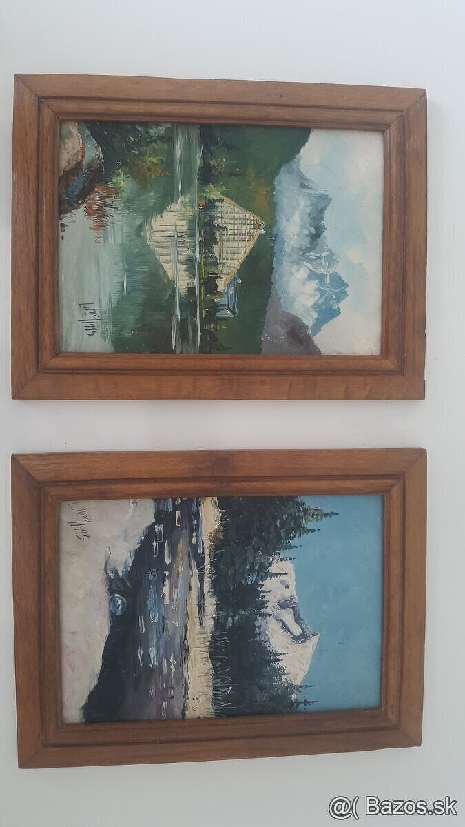 2ks obrazov originál od Litvaja z roku 1993