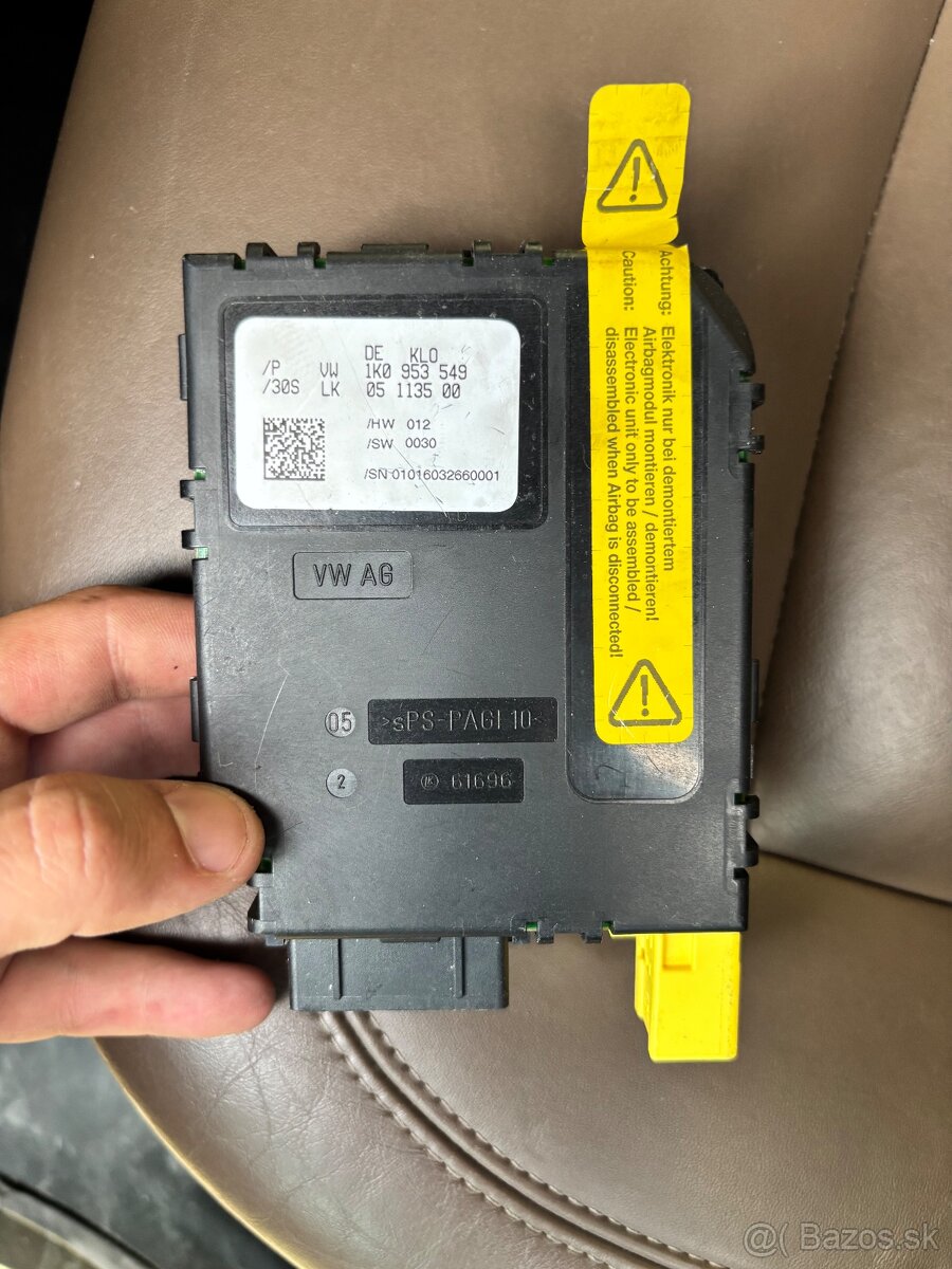Predám originálny VW modul riadenia volantu s páčkou smerovi