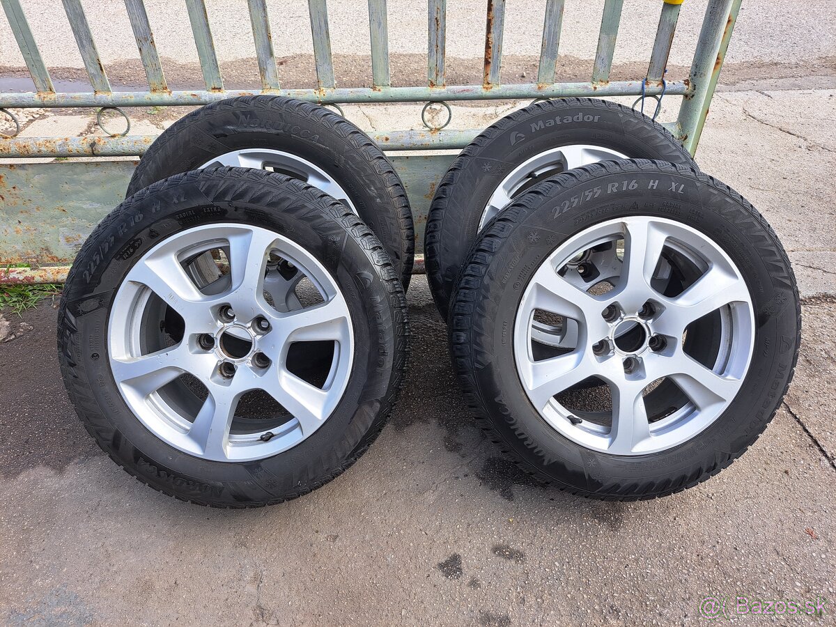 Predam alu disky Audi 5x112 r16