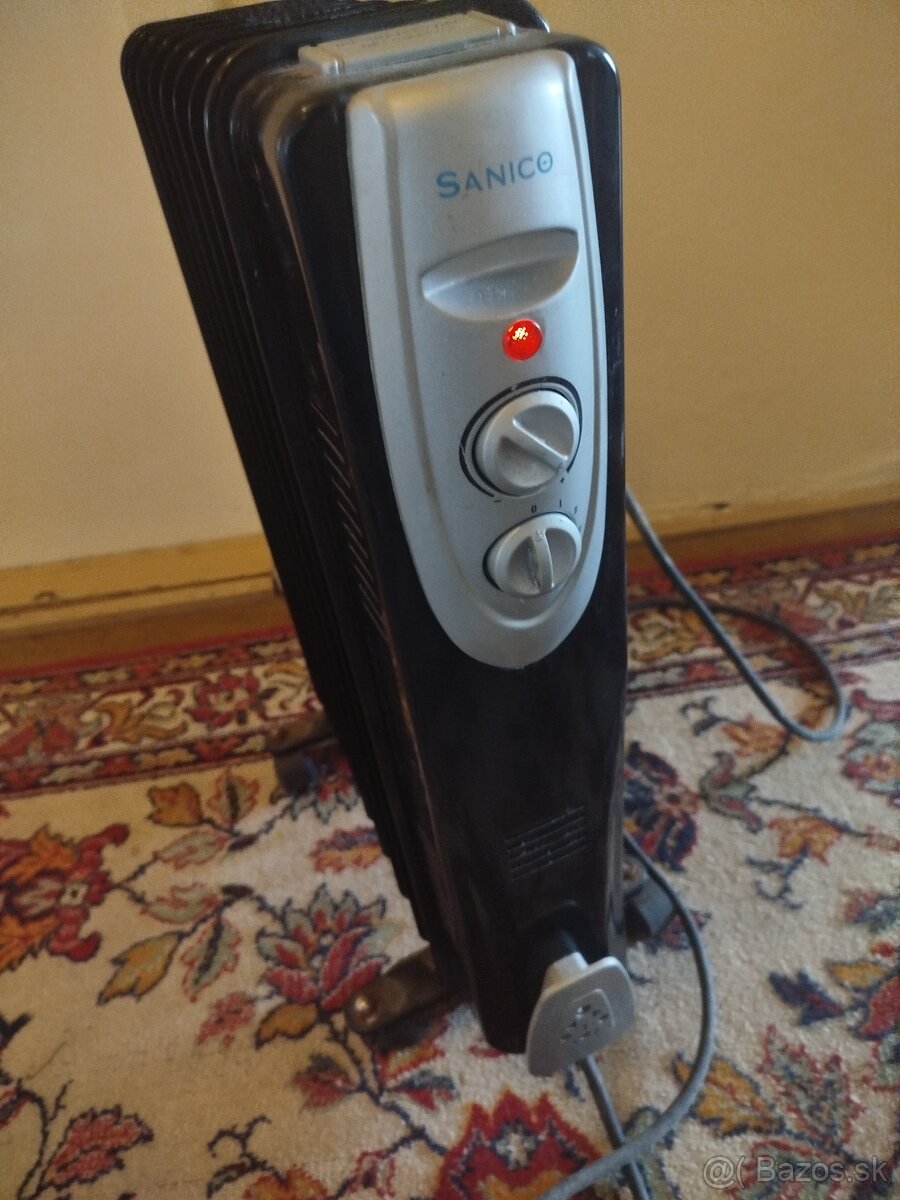 Olejový elektrický radiátor SANICO 2000W
