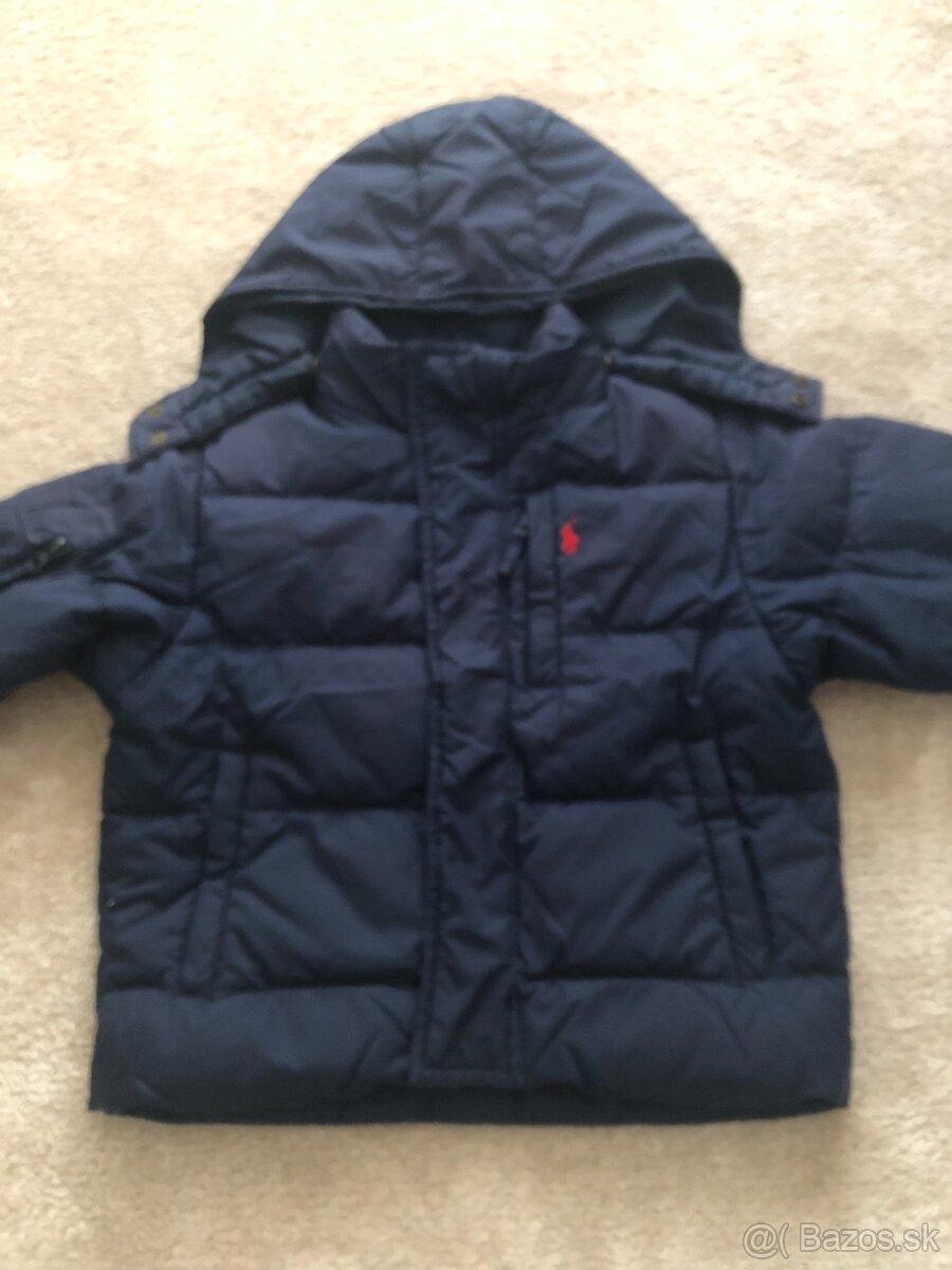 Ralph Lauren detská páperová bunda, veľ. 3r (94-100cm)