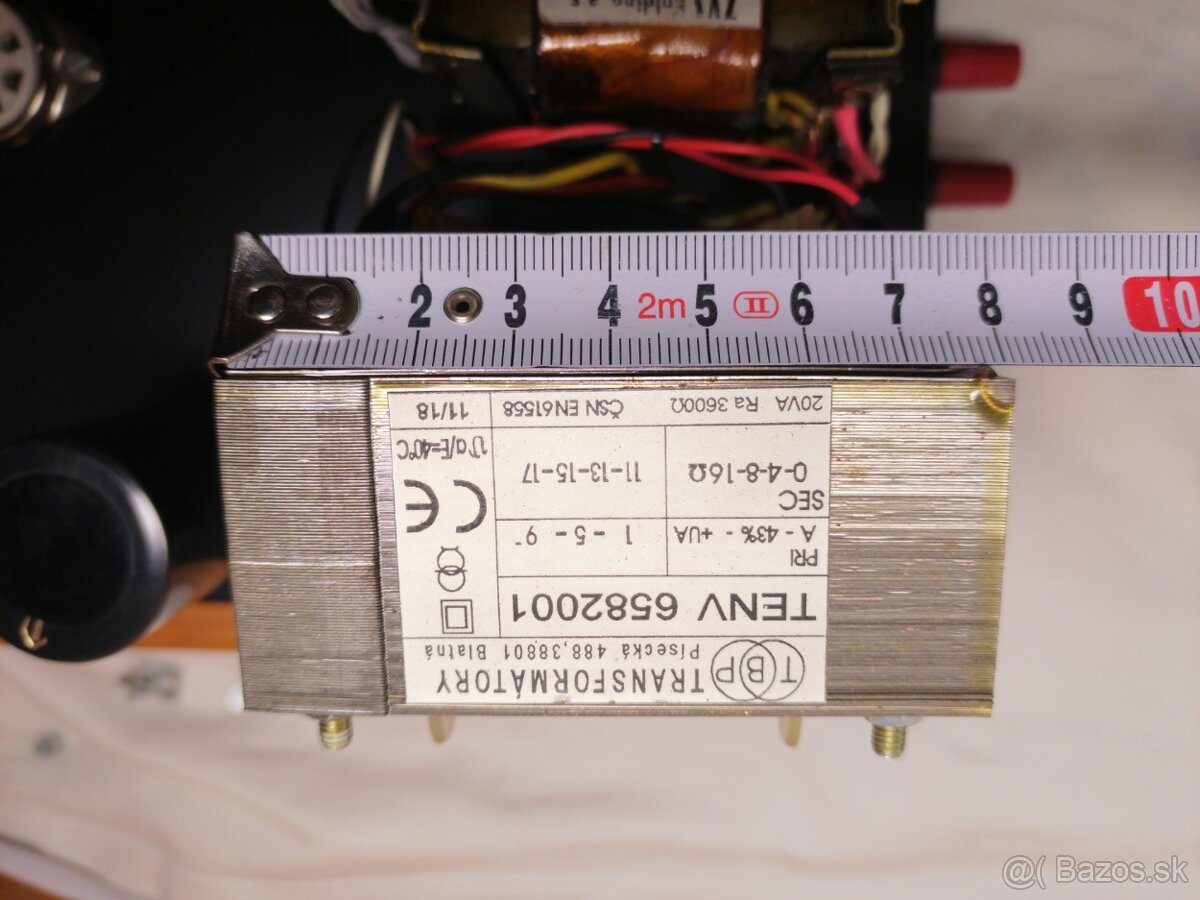 EL34 trafo výstupné