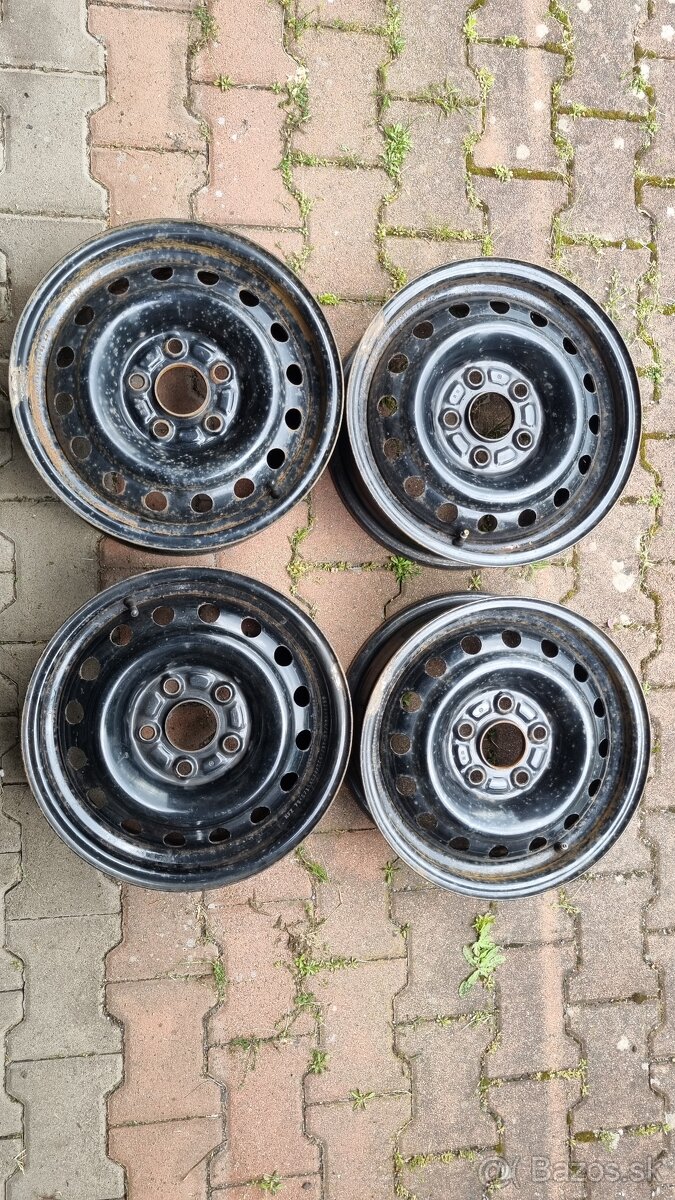 Ocelove (plechove) disky 6JJx15, et50 (R15)