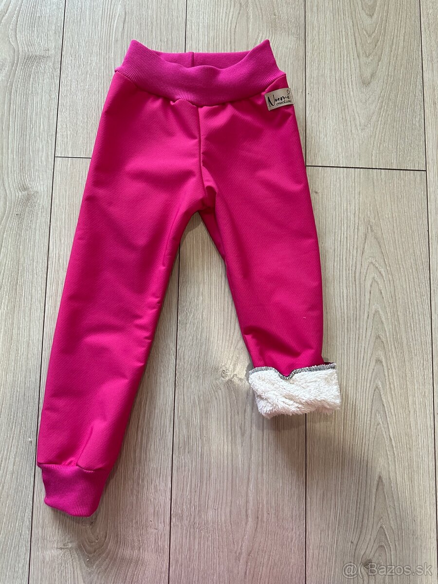Softshellove nohavice s barancekom 104