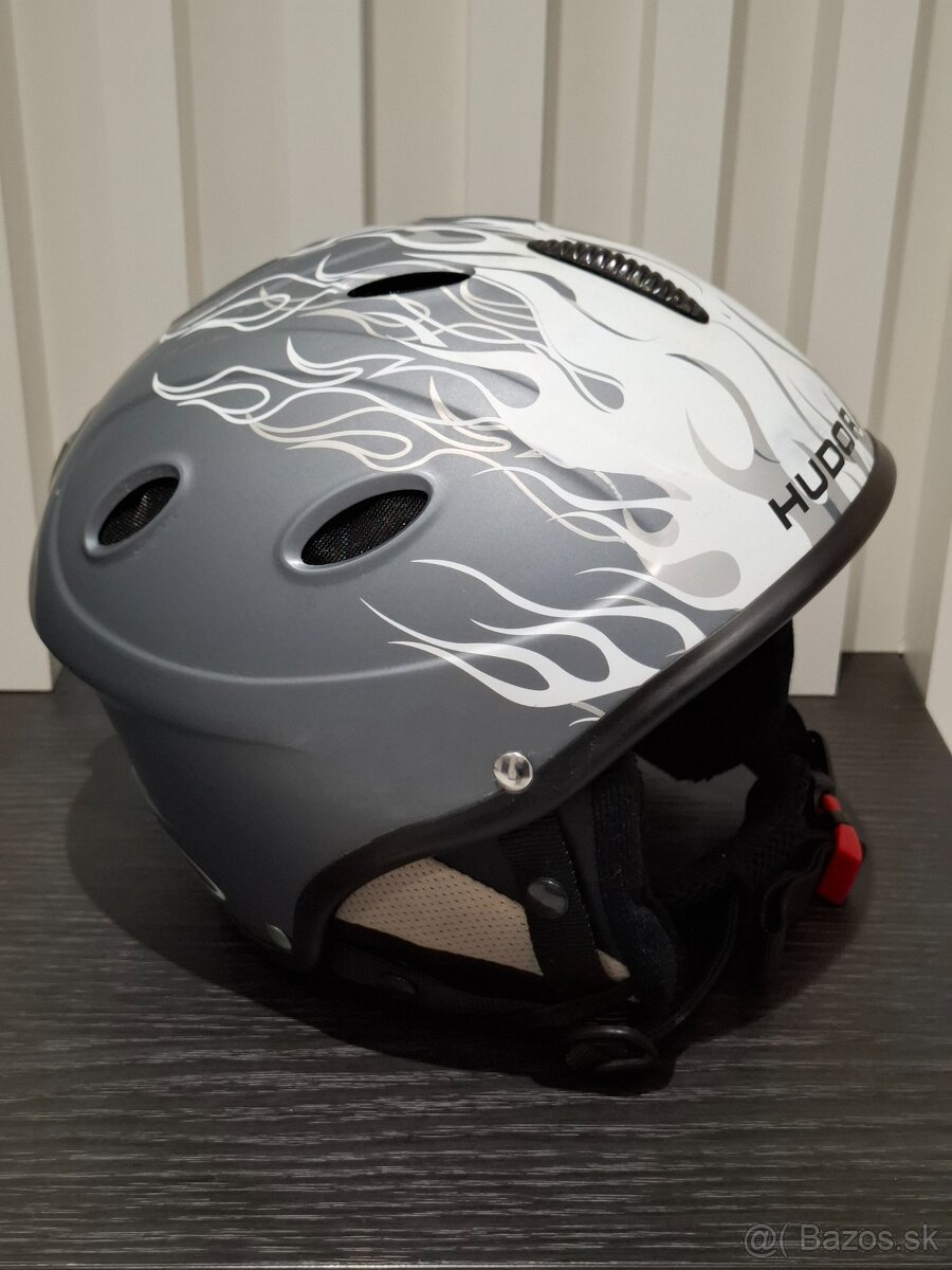 Detská prilba Hudora šedá